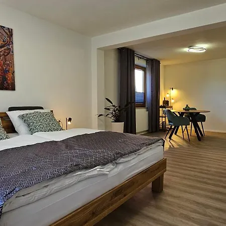 Elodia Luxus Apartment, Wlan, Terrasse, Kueche, Handtuecher 아파트